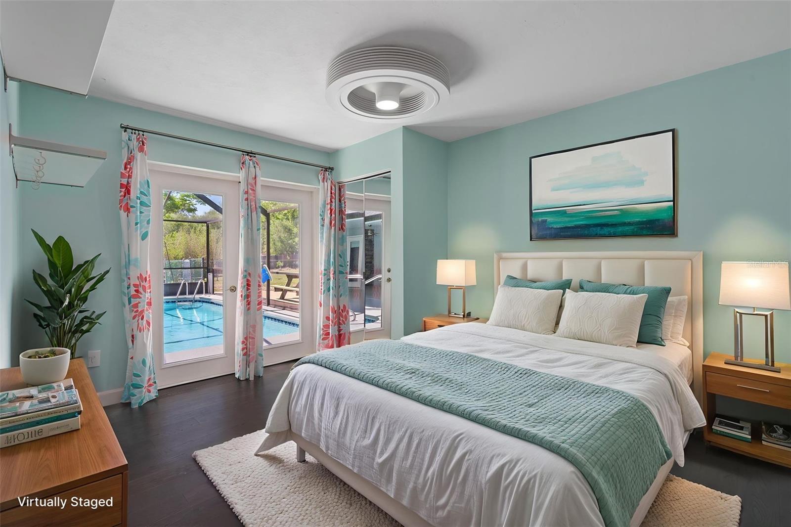 Staged Guest Bedroom