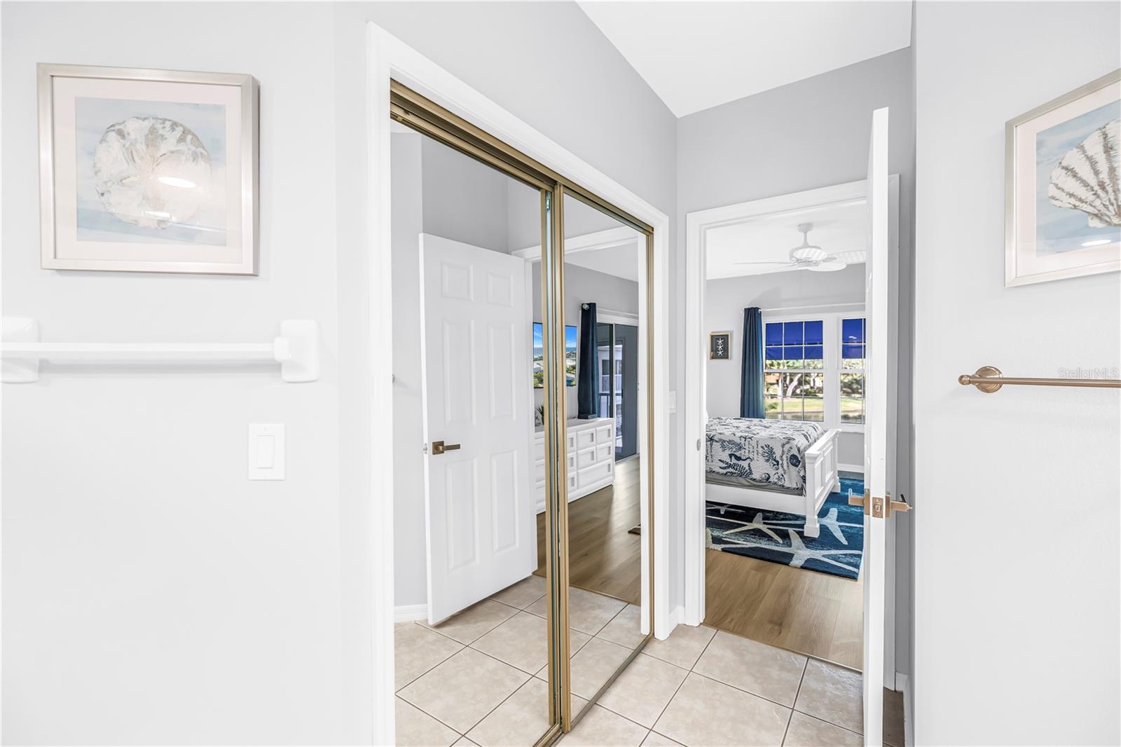 Primary walk-in closet