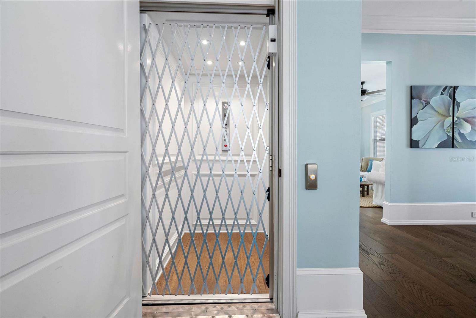 Paneled Elevator to all floors