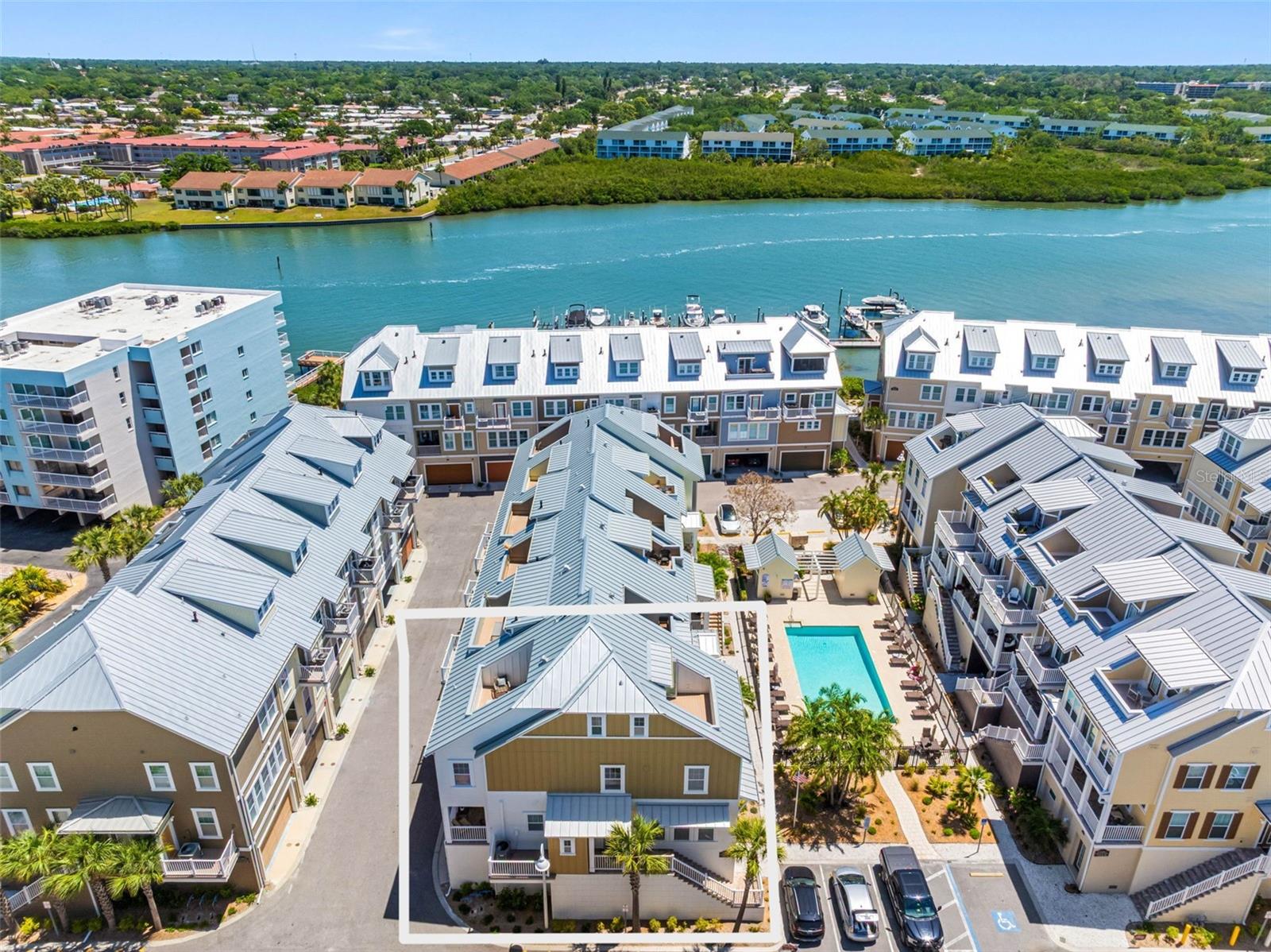 Corner End location/largest townhome in project