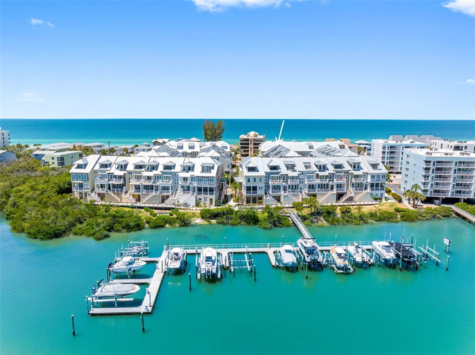 Ashton Woods sits on Intracoastal with Gulf directly across the street