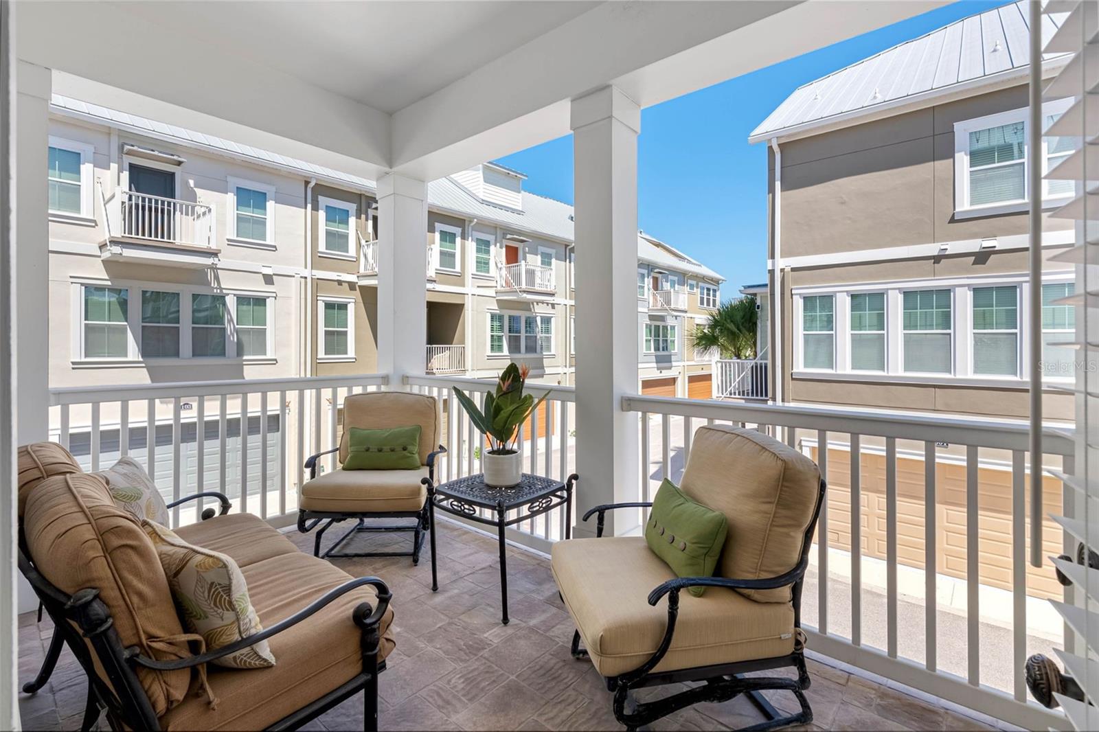 Covered Balcony off Kitchen