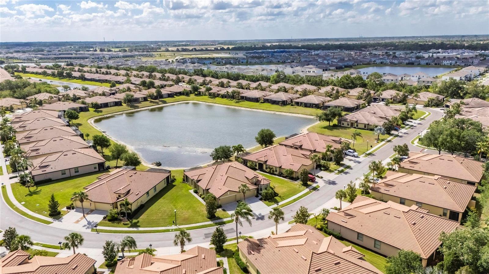 Aerial view of home/community