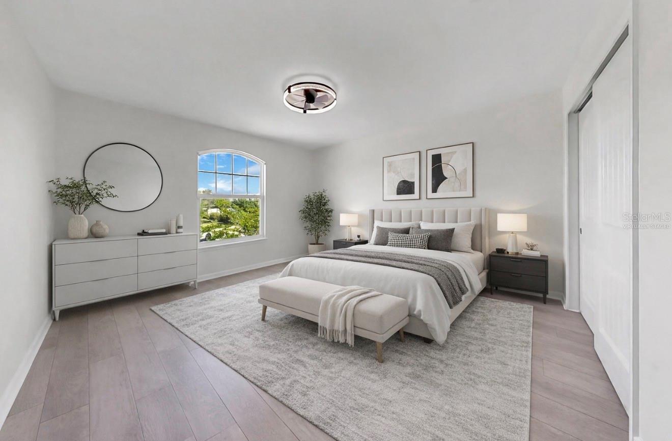 Virtually Staged Bedroom 3