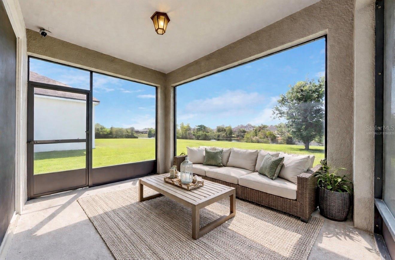 Virtually Staged Lanai