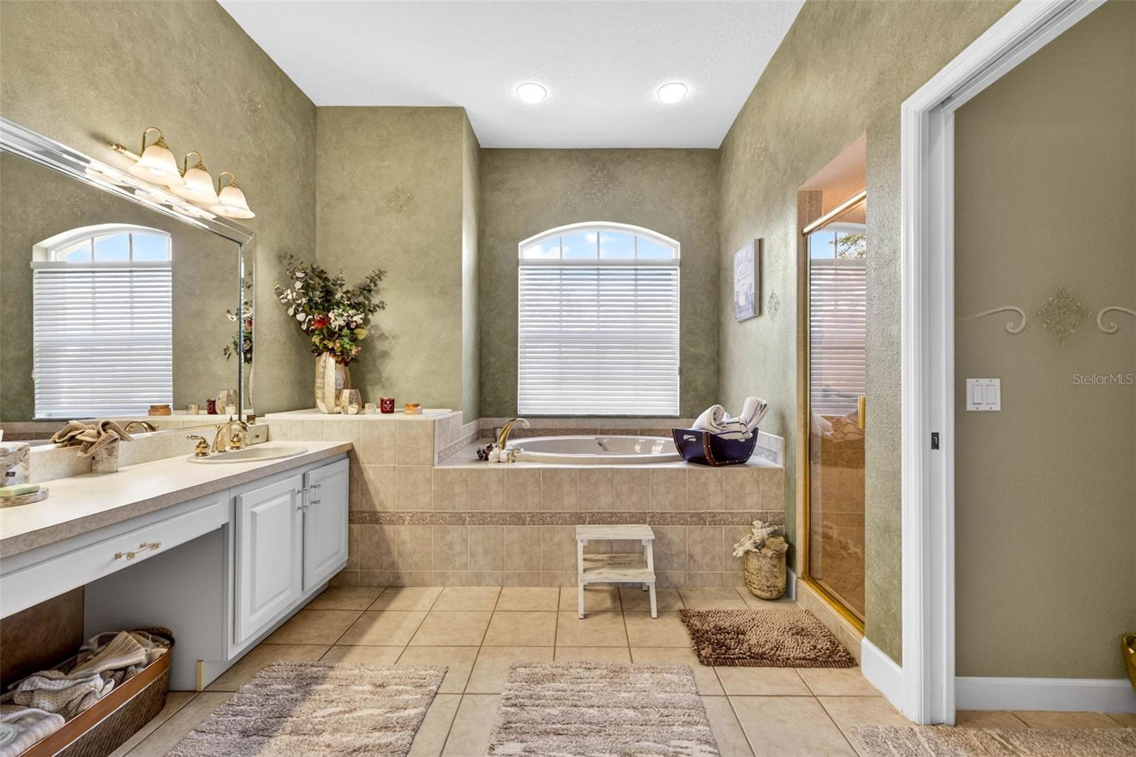 Primary suite bathroom