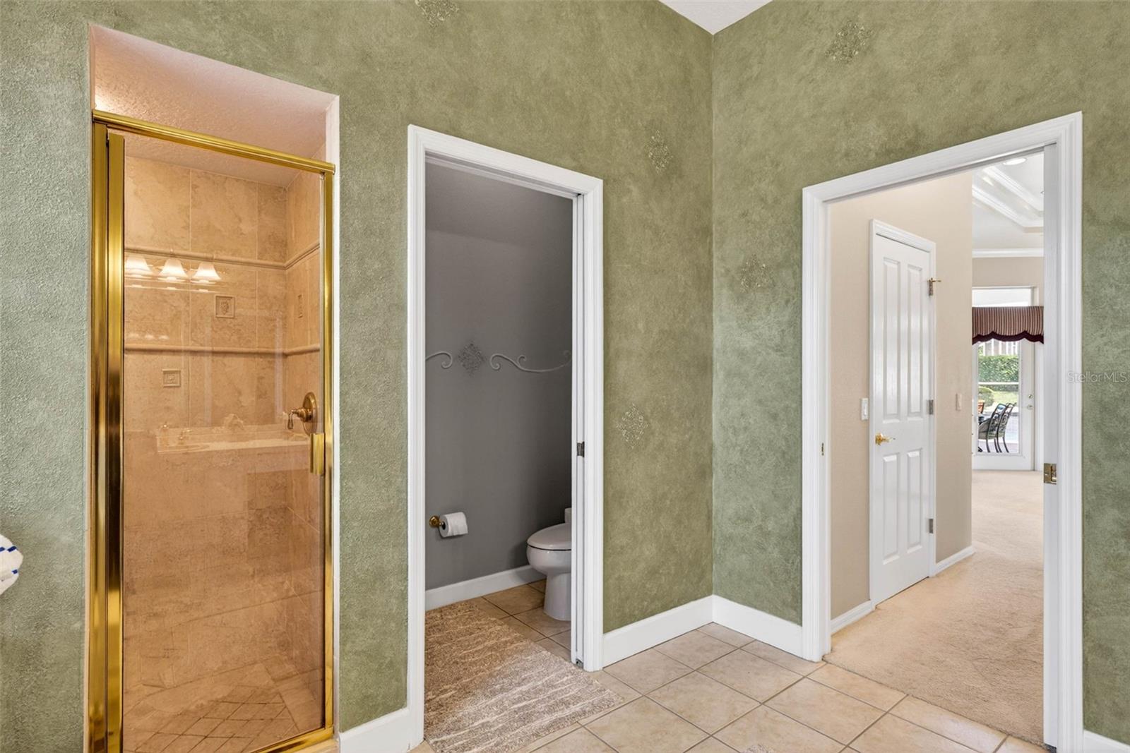 Primary suite bathroom