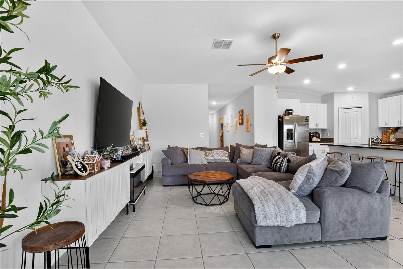 Open Plan, Living room kitchen