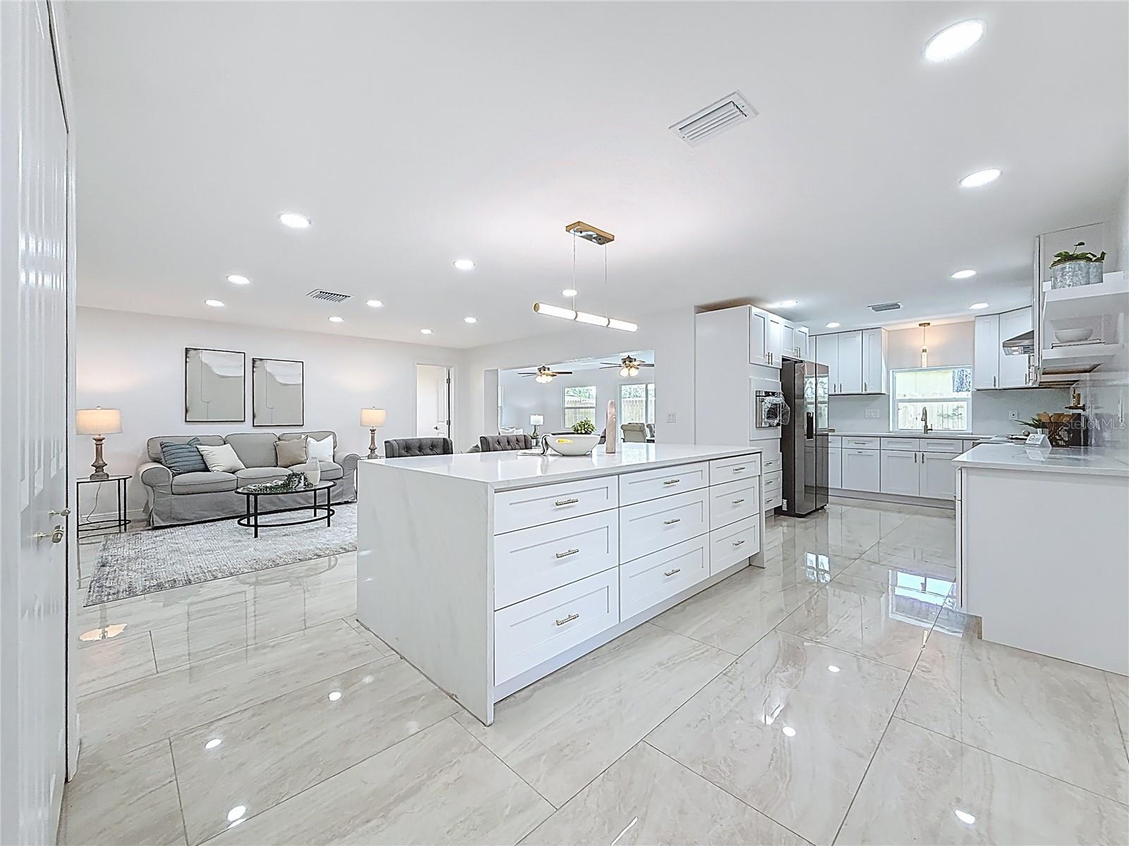 Kitchen - Living Room