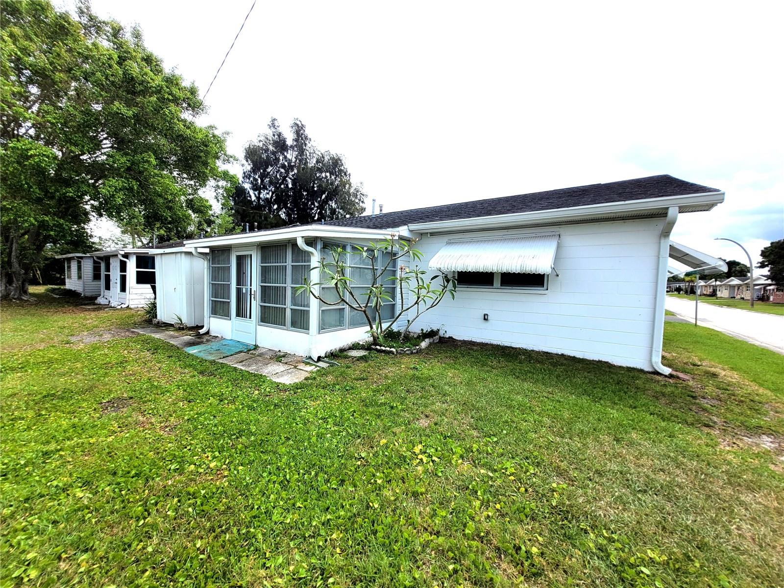 Back of home