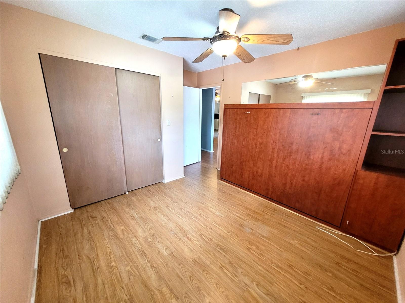 guest bedroom with murphy bed
