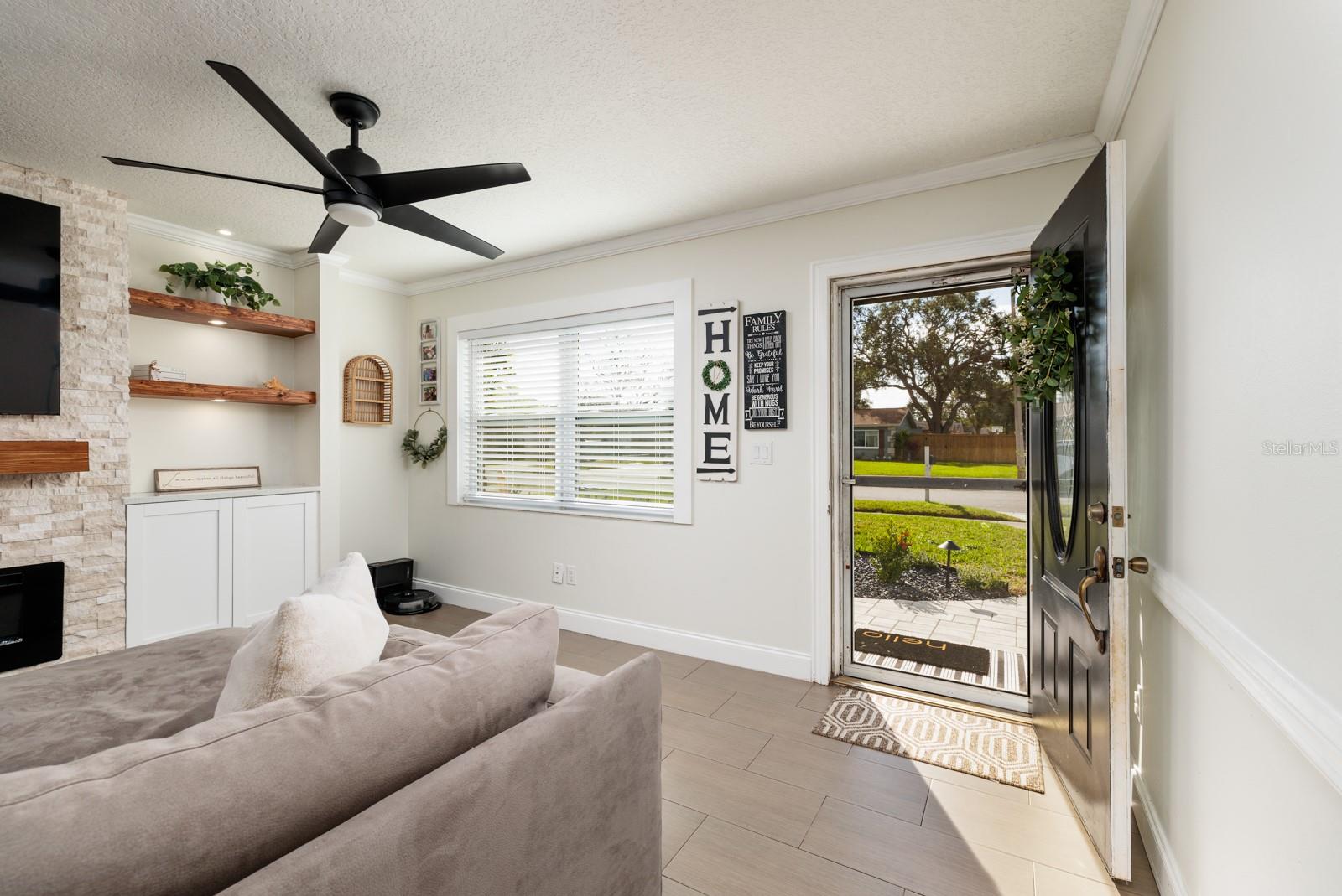 Front Entrance/Living Room