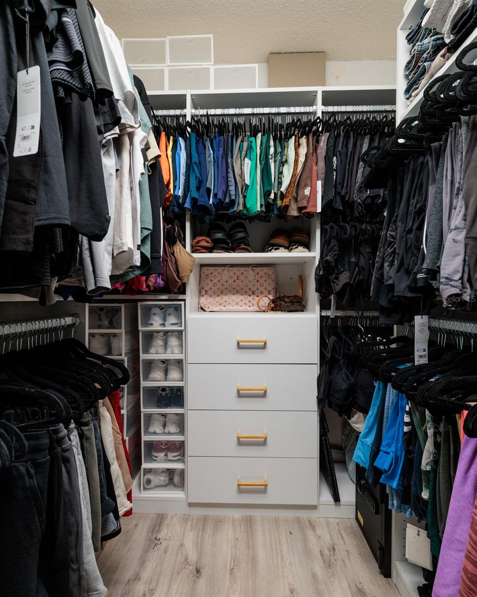 Primary Walk-In Closet