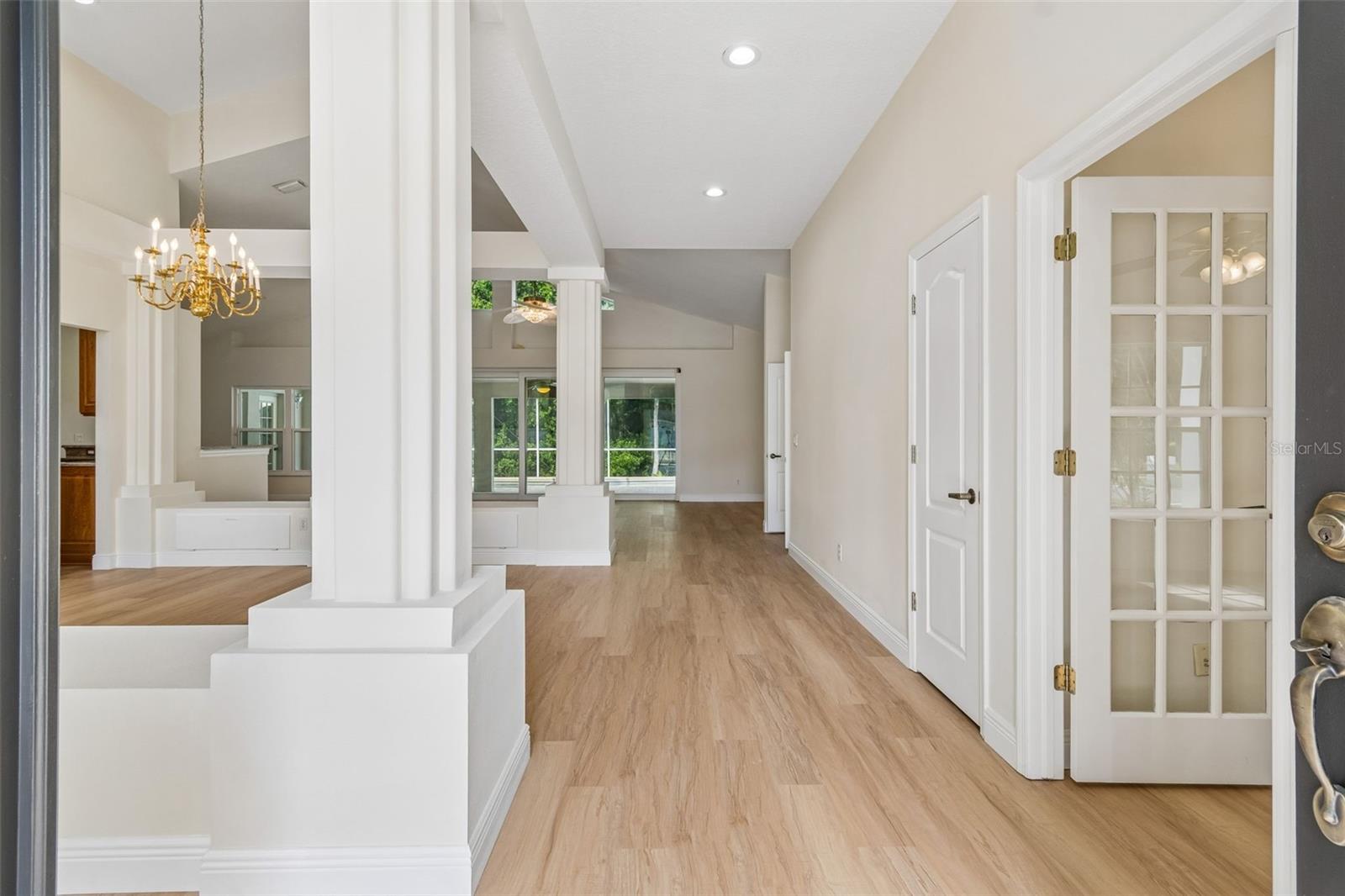 Beautifully remodeled with gorgeous, new flooring throughout, fresh paint inside and out, updated bathrooms and more; this home is ready for you!