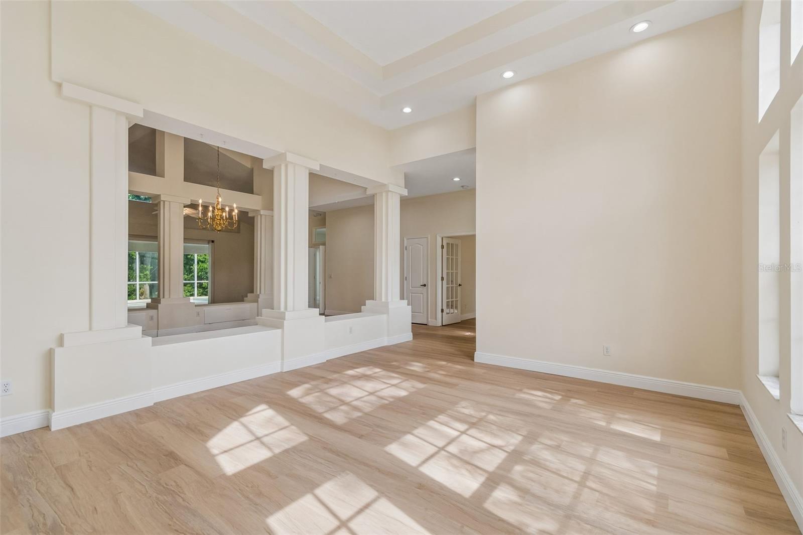 Fabulous open floorplan with just enough division to truly appreciate each space without feeling closed in.