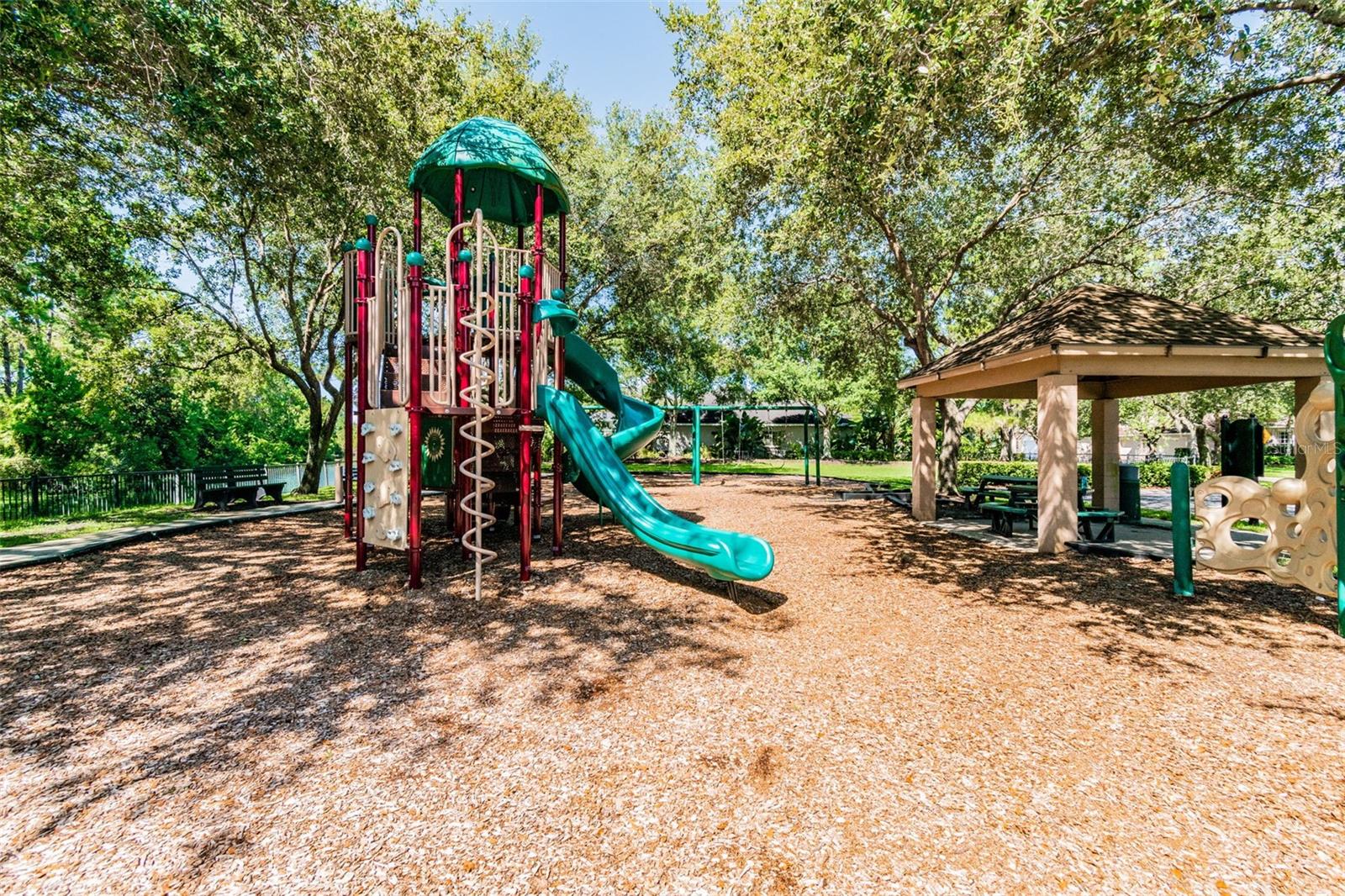 Playgrounds inlcuded in low HOA fee.