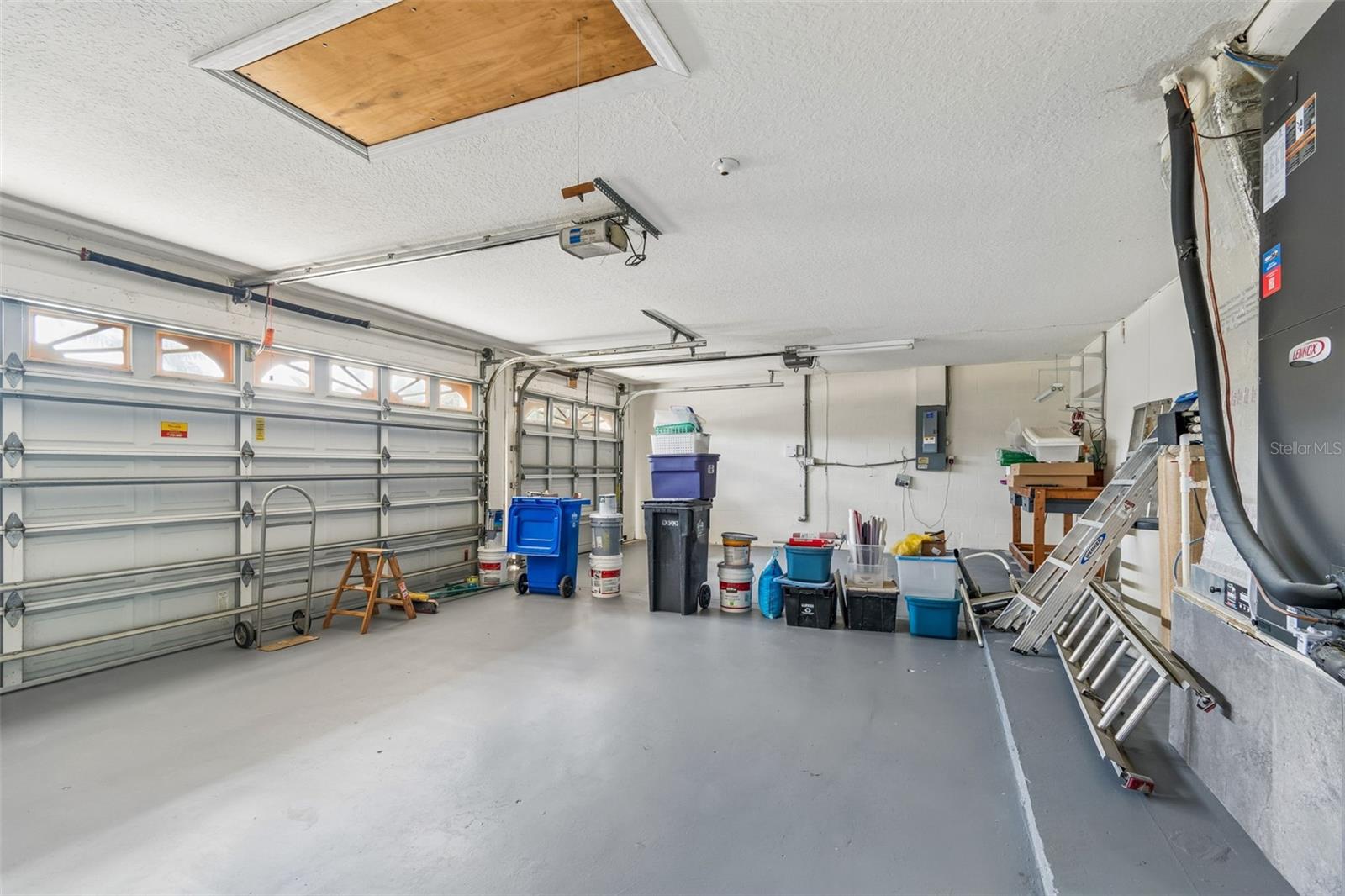 Oversized 3 Car garage with workshop!