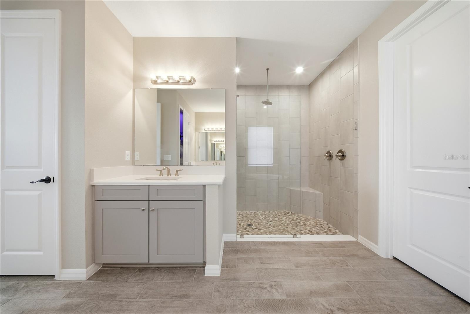 PRIMARY ENSUITE WITH RAIN SHOWER HEAD