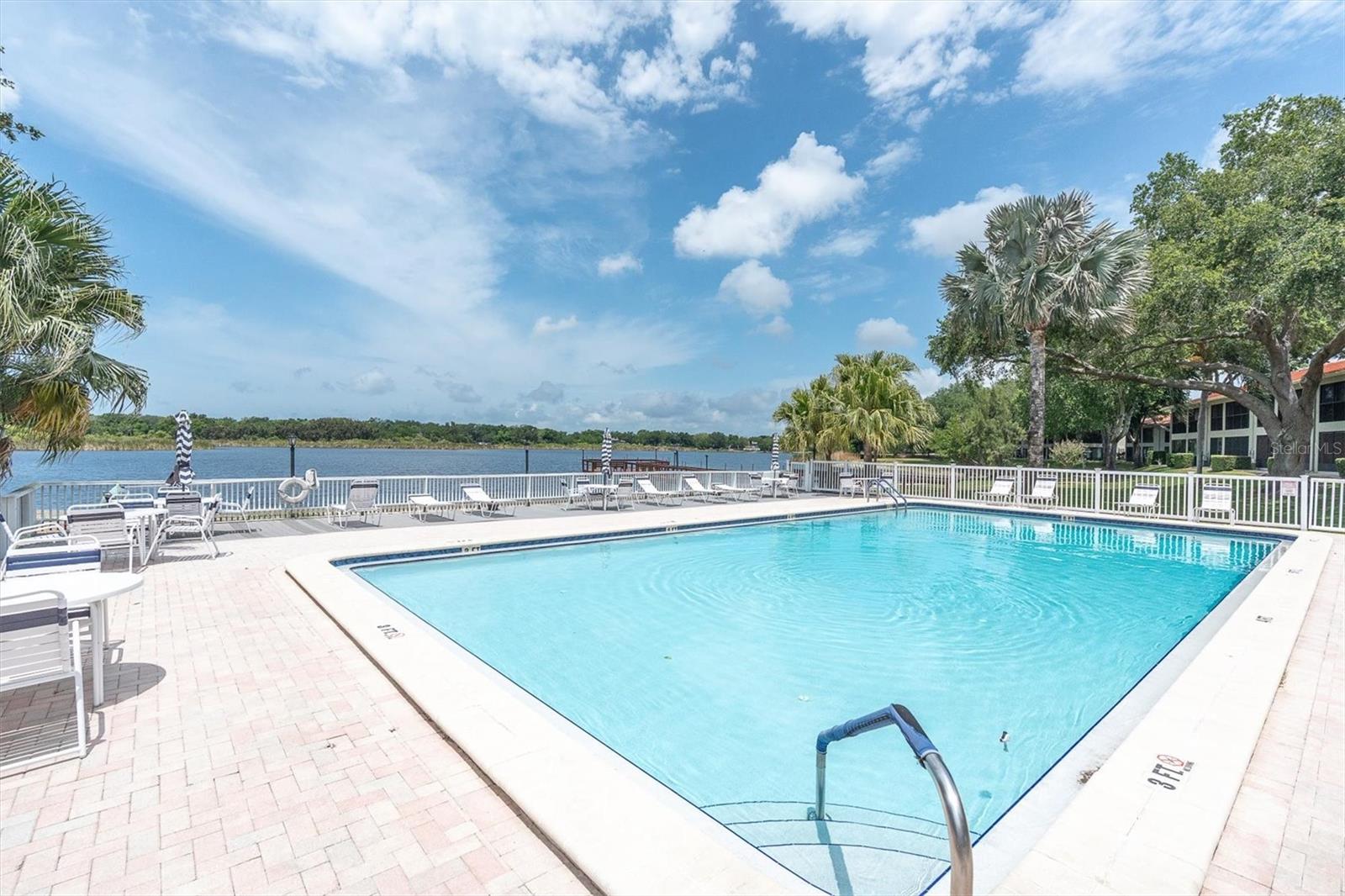 Short walk to community lakefront pool