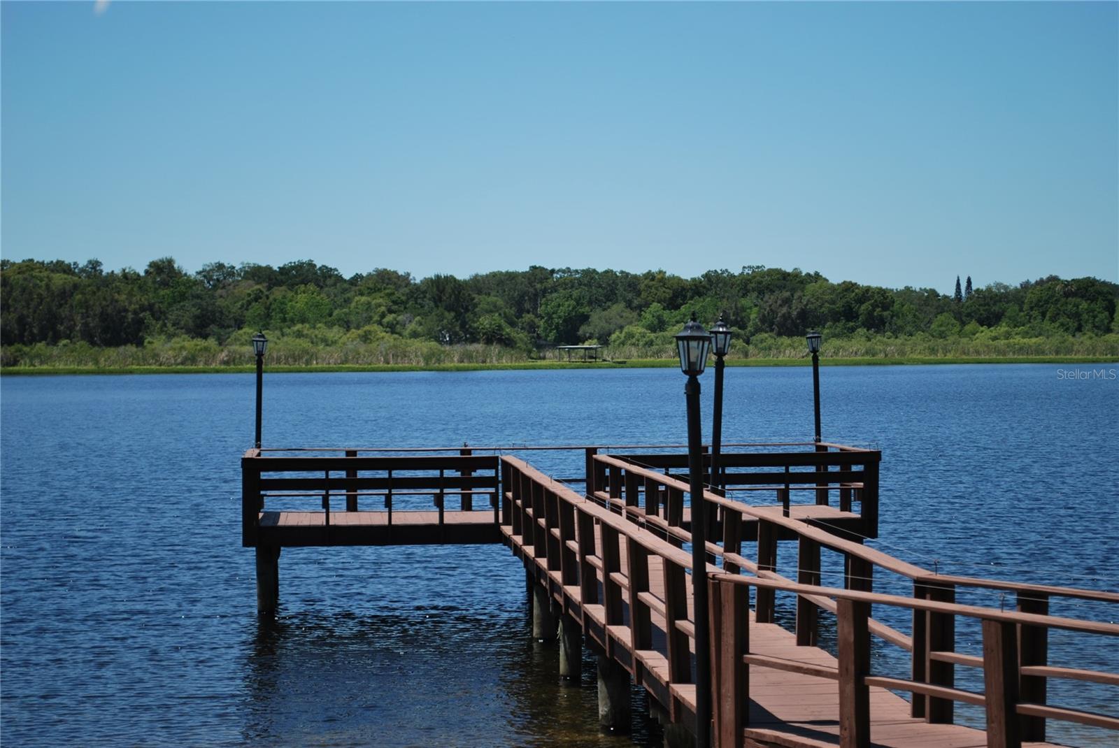 Community fishing dock