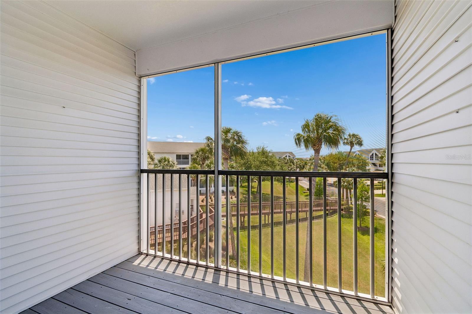 Balcony off 3rd bedroom