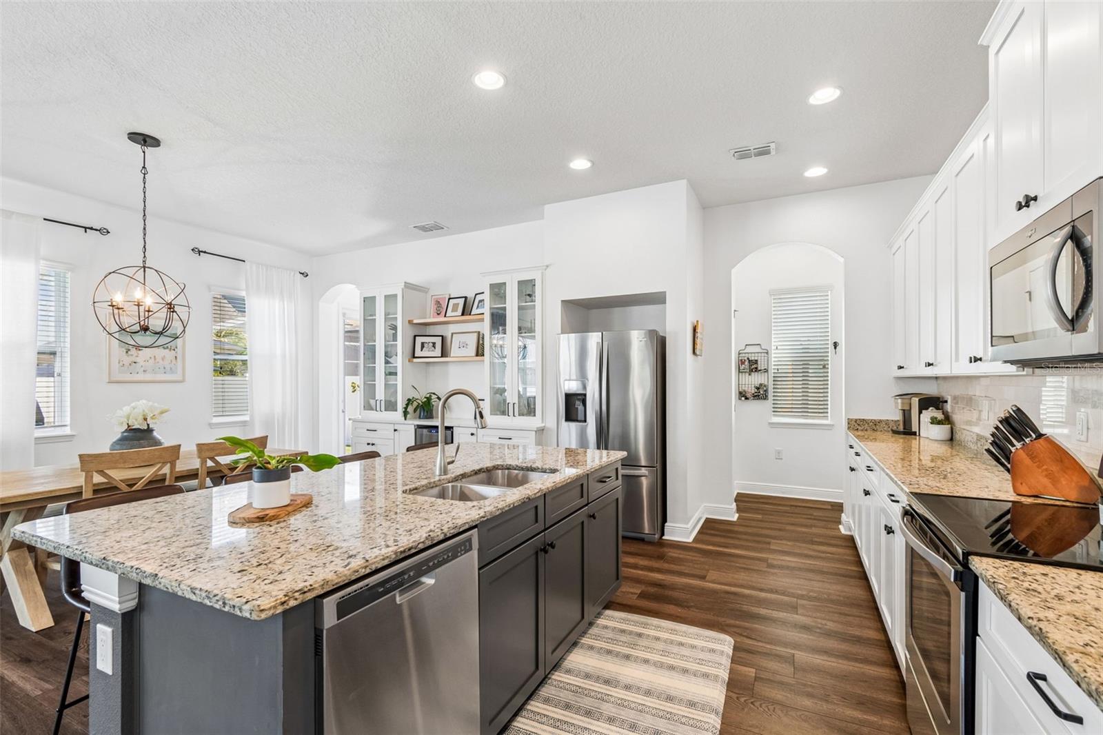 Side View of Kitchen