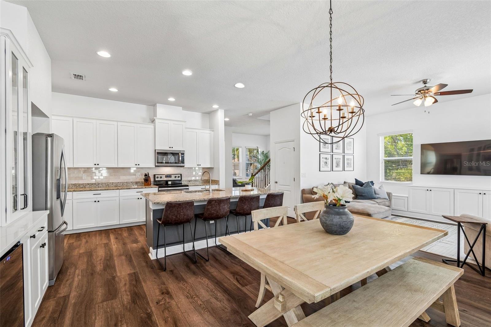 Close Up View of Kitchen