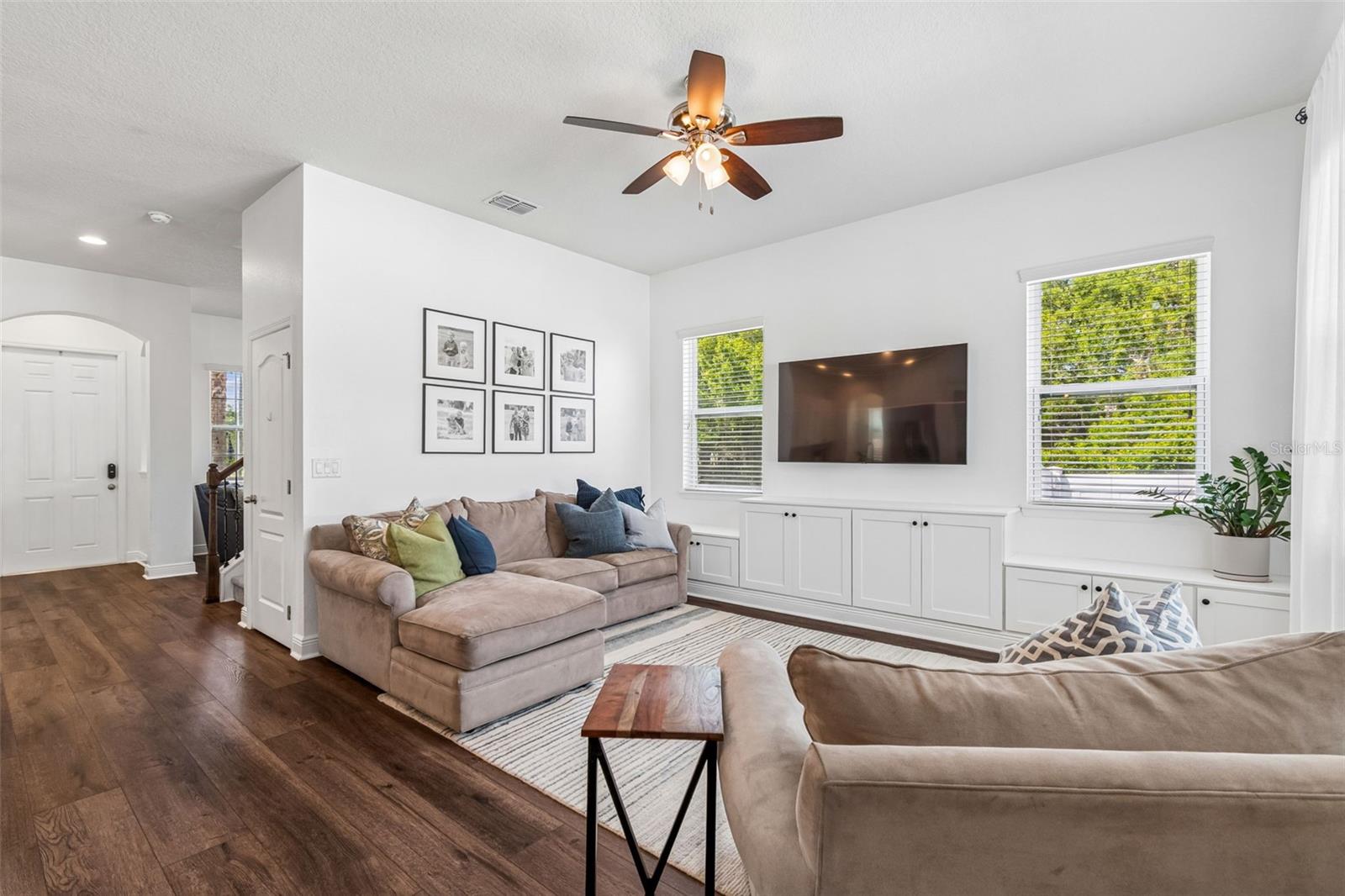 Side View of Living Room