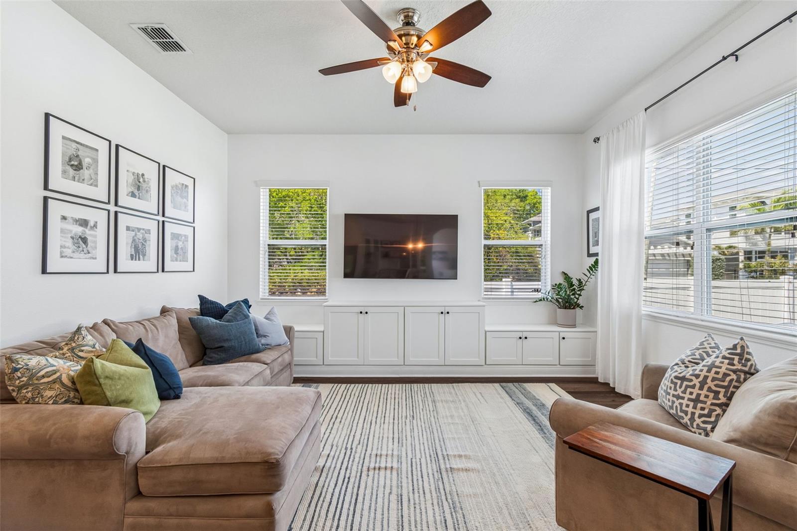 Frontal View of Living Room