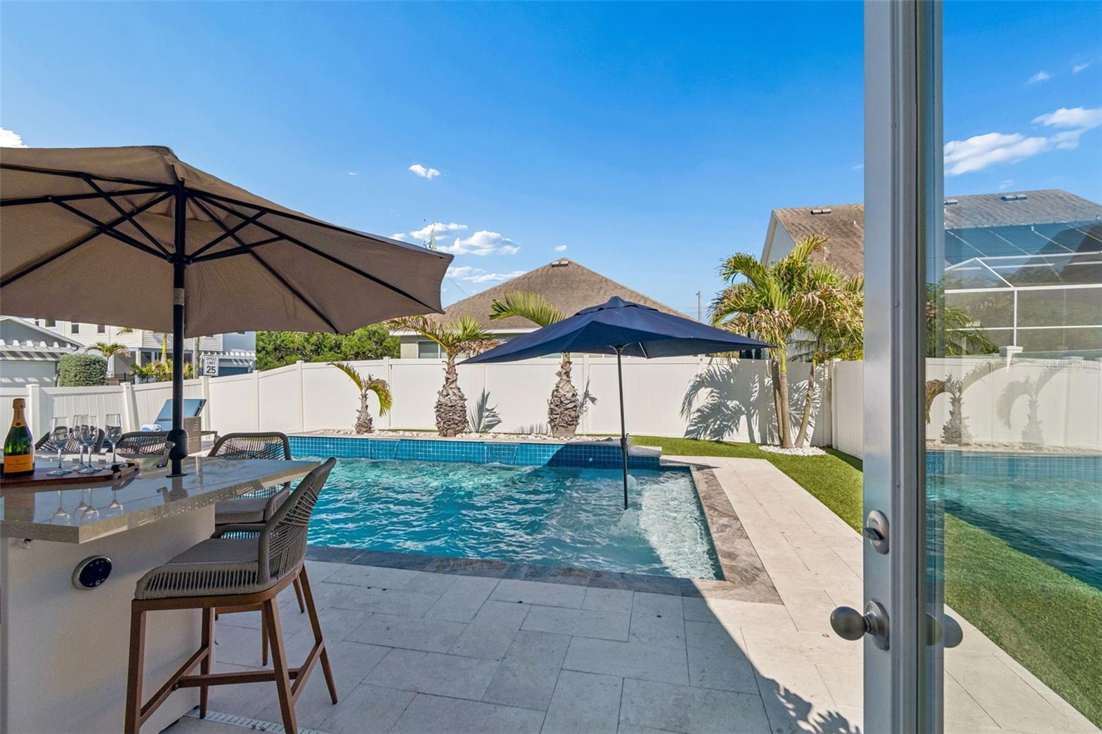 Expansive Pool/Backyard