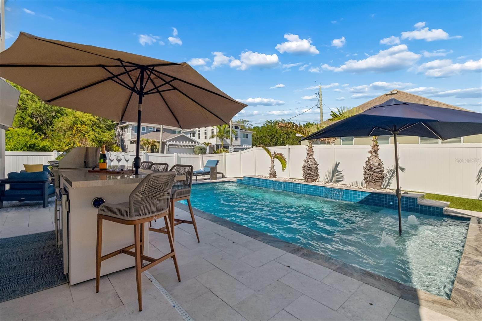 Expansive Pool/Backyard
