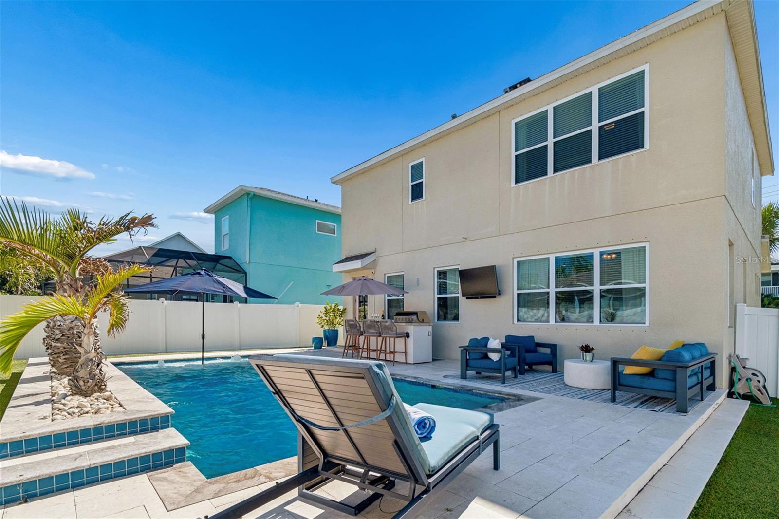 Expansive Pool/Backyard
