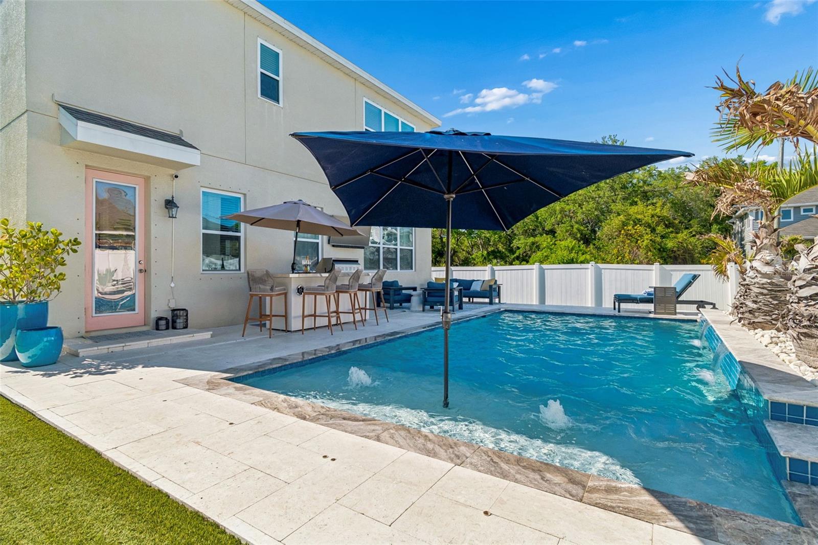 Expansive Pool/Backyard
