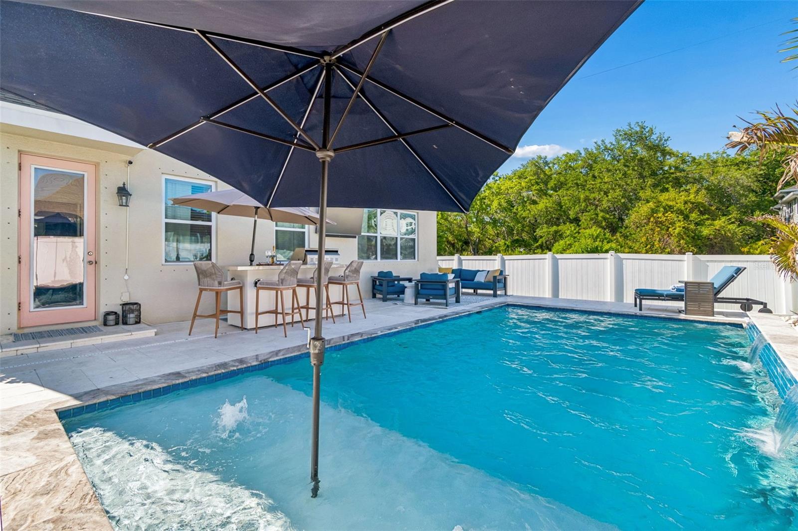 Expansive Pool/Backyard