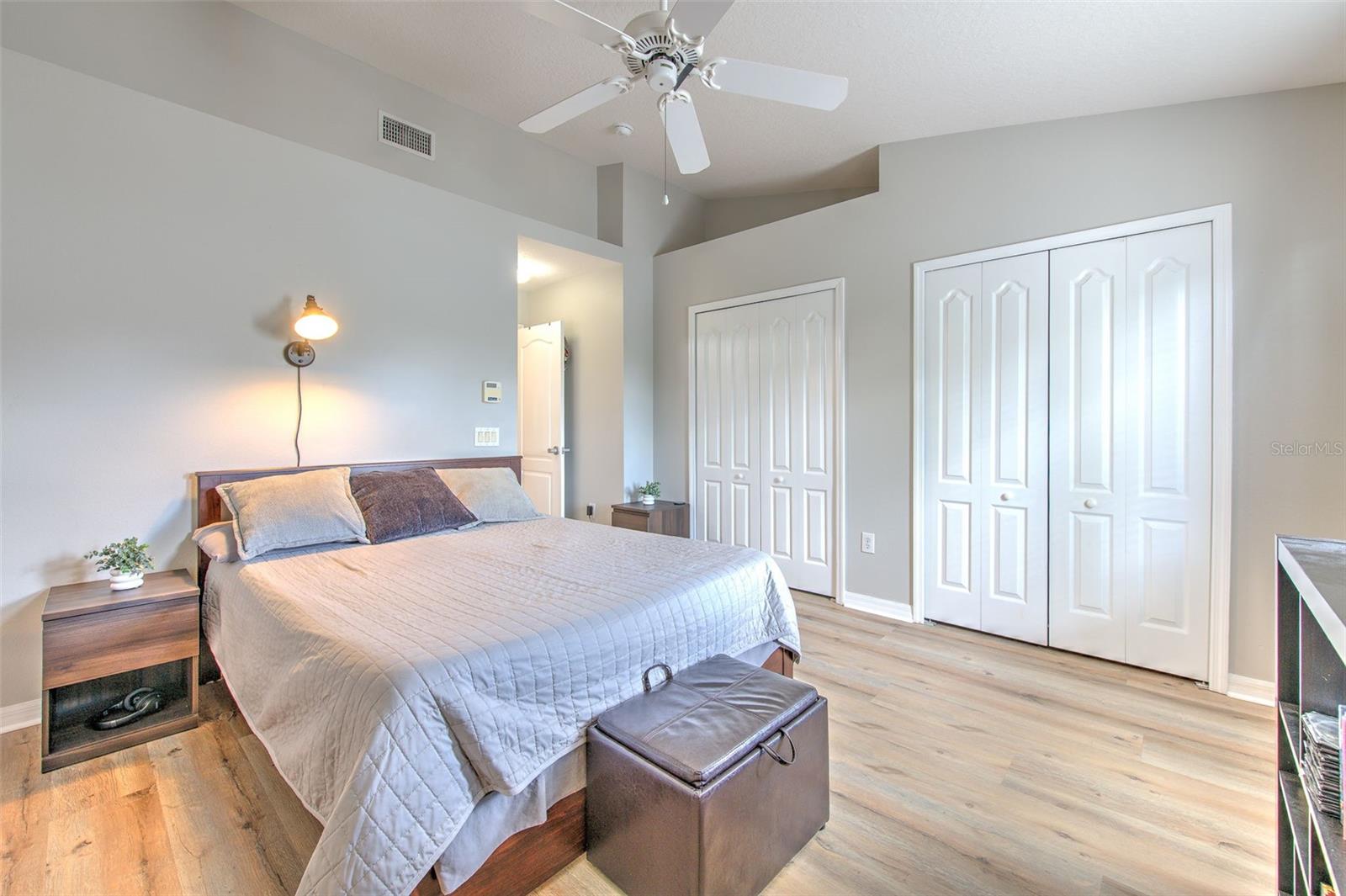 Upstairs primary suite