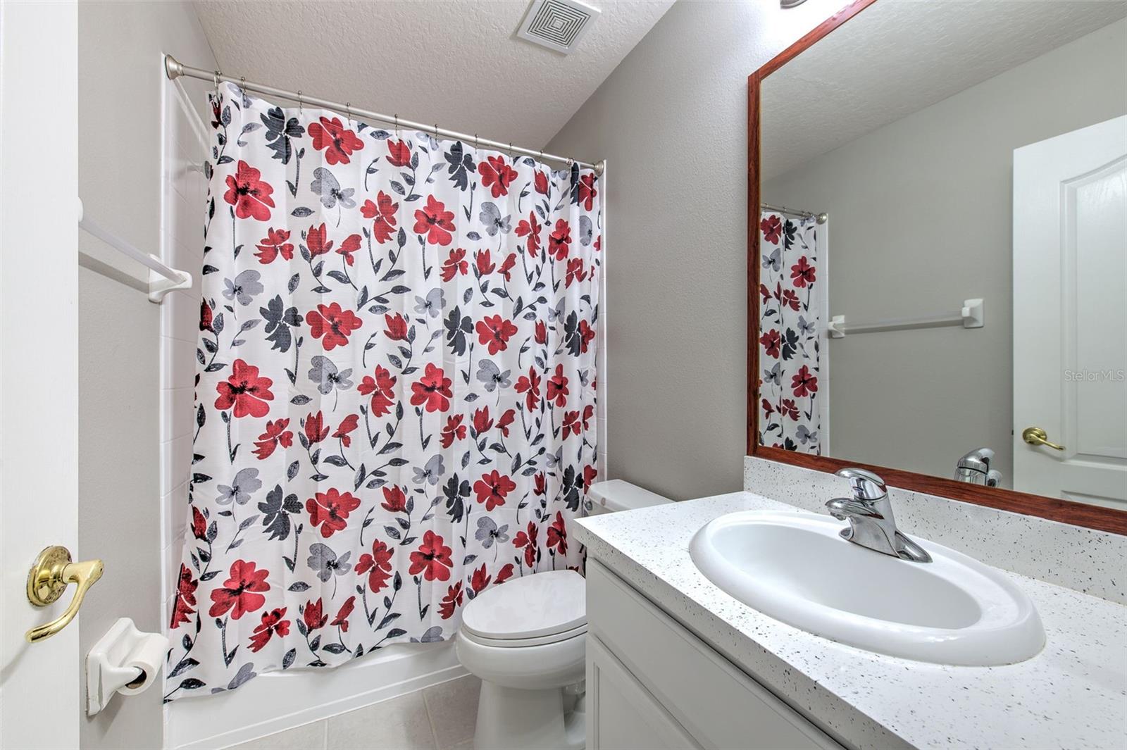 Upstairs primary ensuite bathroom