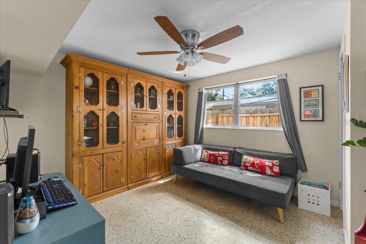 Bedroom 3 set up as office