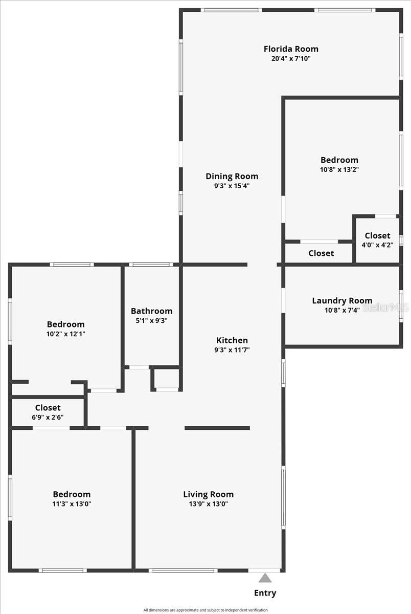 Welcoming floor plan