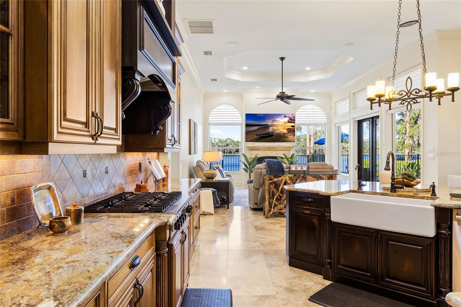 Wolf 6 Burner Gas Stove