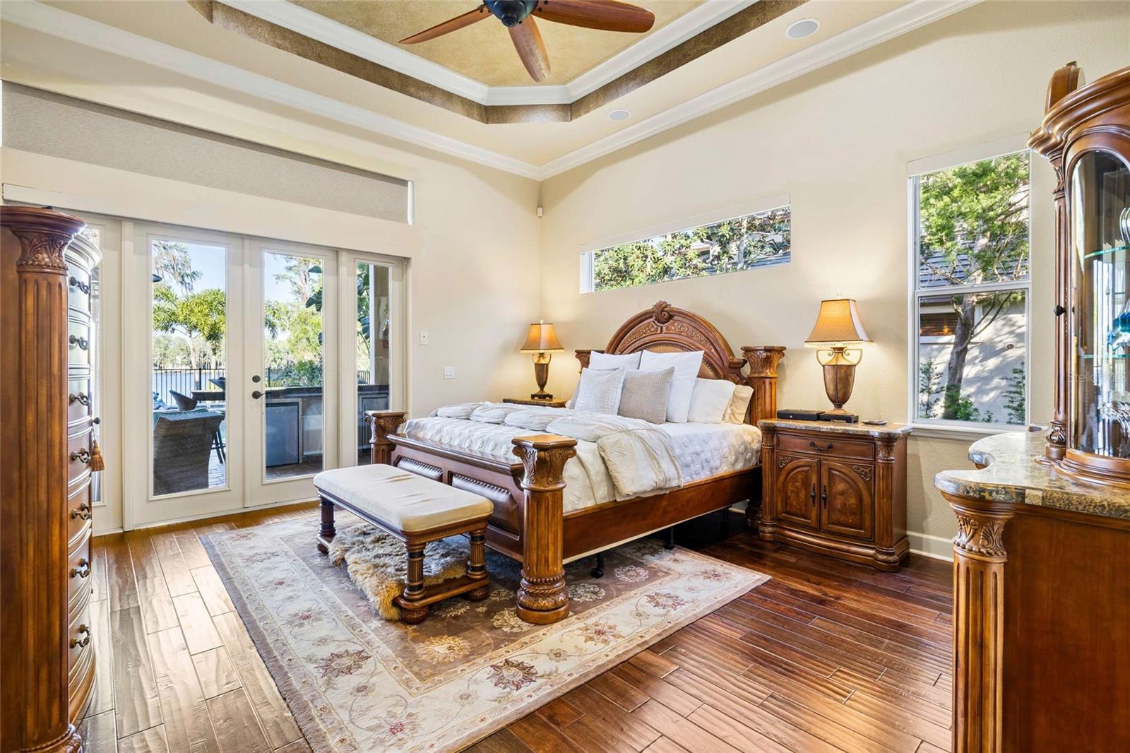 Master Bedroom off of Formal Living Room