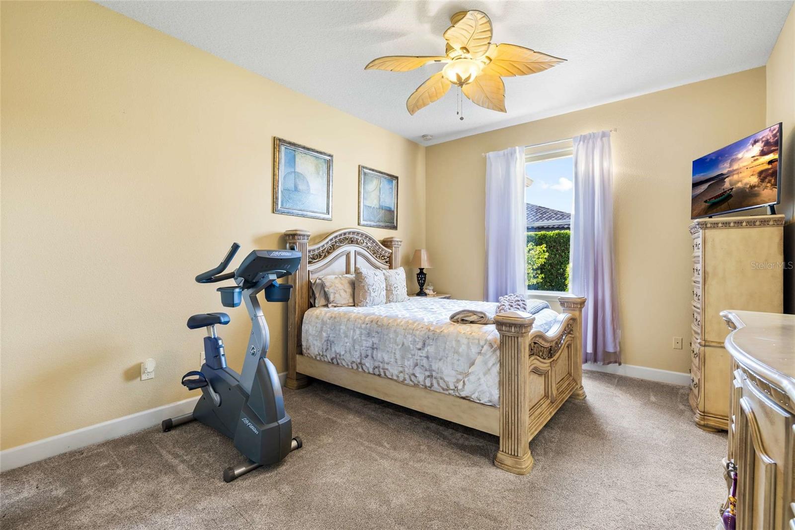 Bedroom 2 Off of Hallway From Family Room and Kitchen, With Walk in Closet and Large Ensuite Bathroom