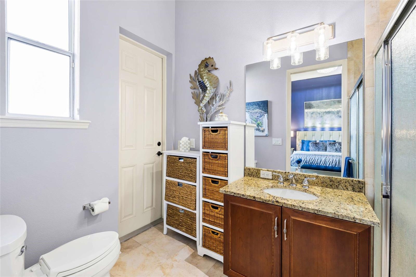 Ensuite Bathroom Serving as Pool Bath