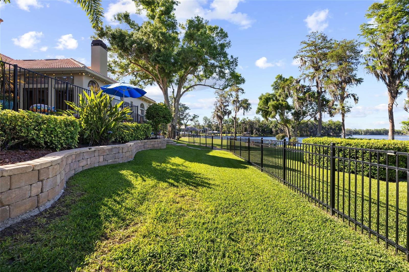 Fenced in Dog Run Area