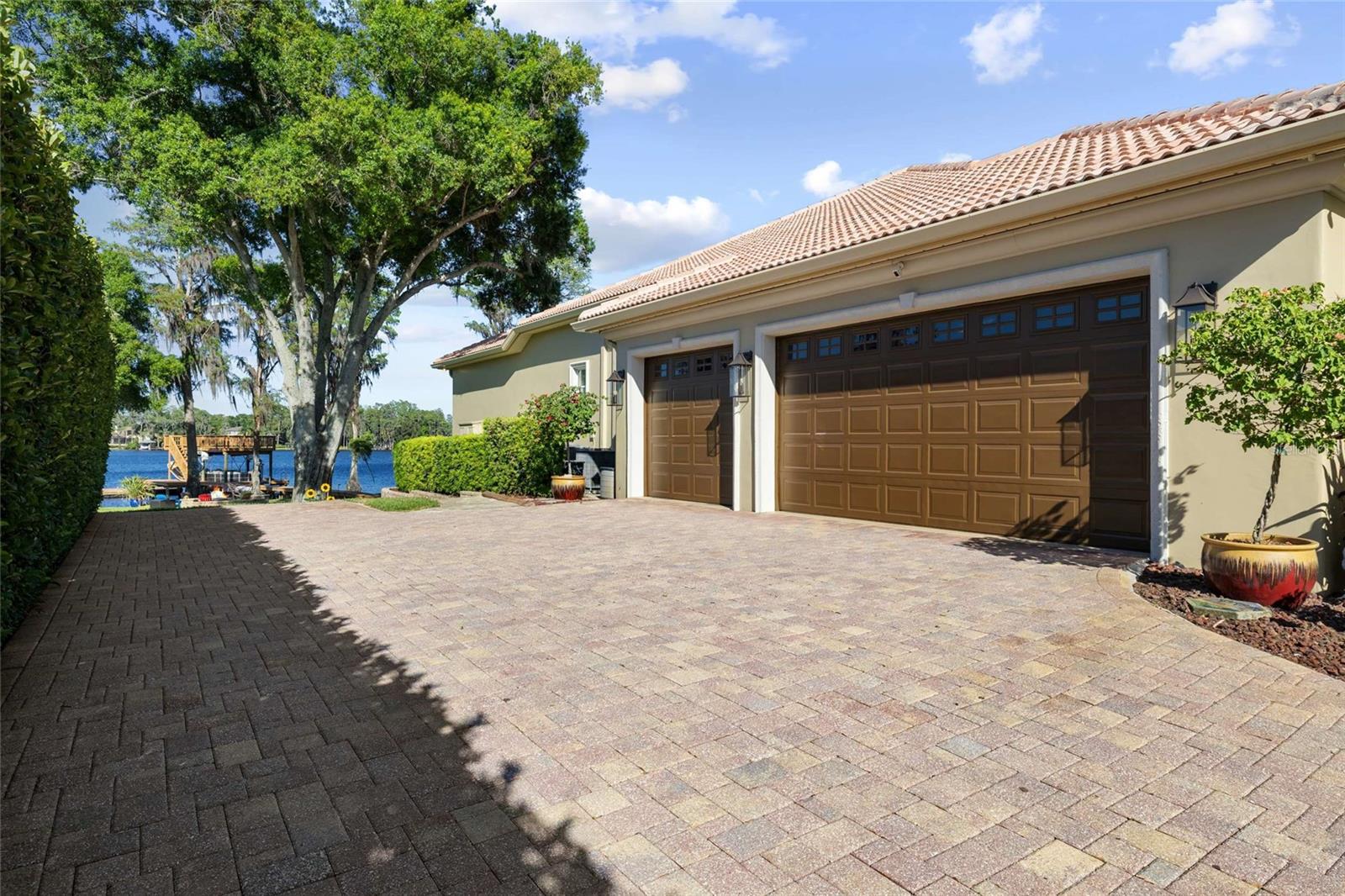 3 Car Side Load Garage