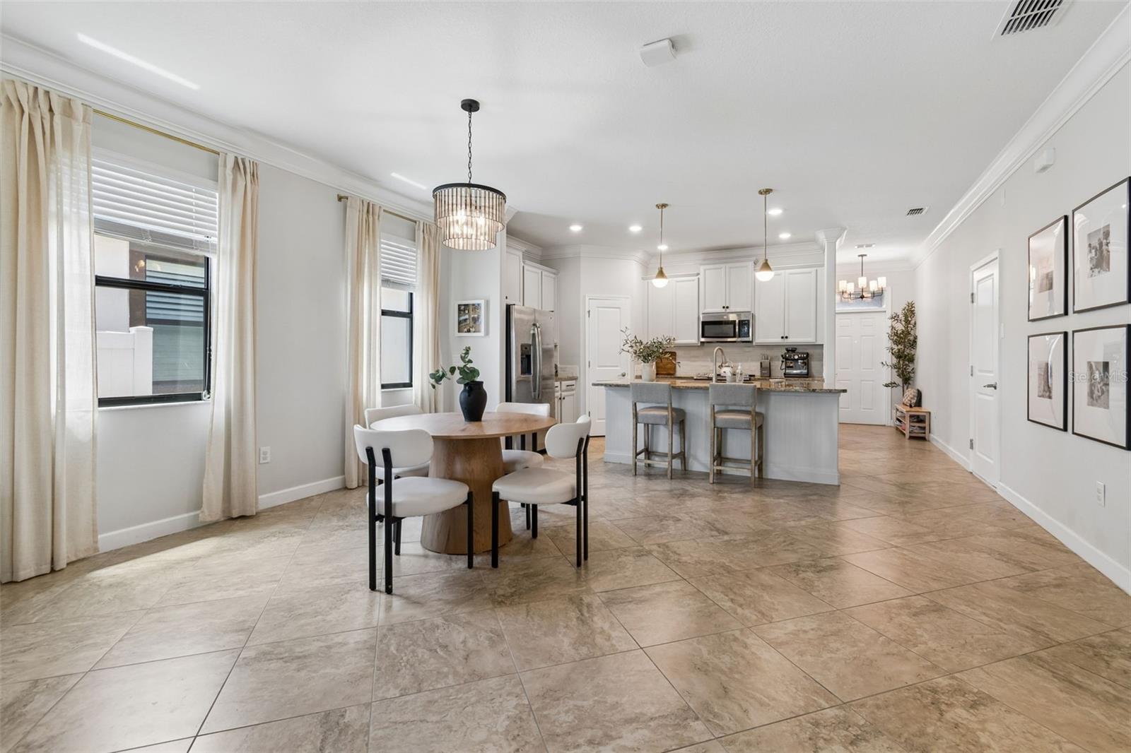 Elegant Open-Plan Social Space