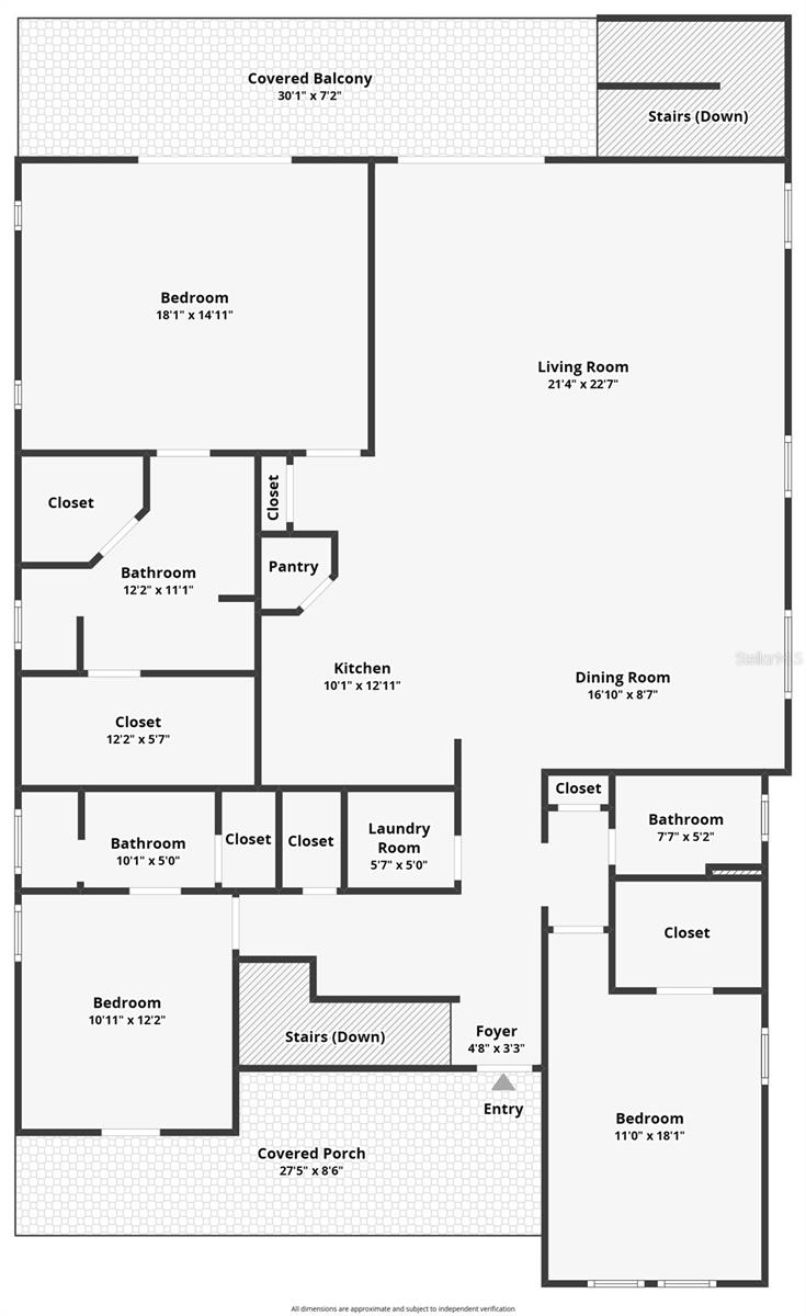 Floor plan Upper Level