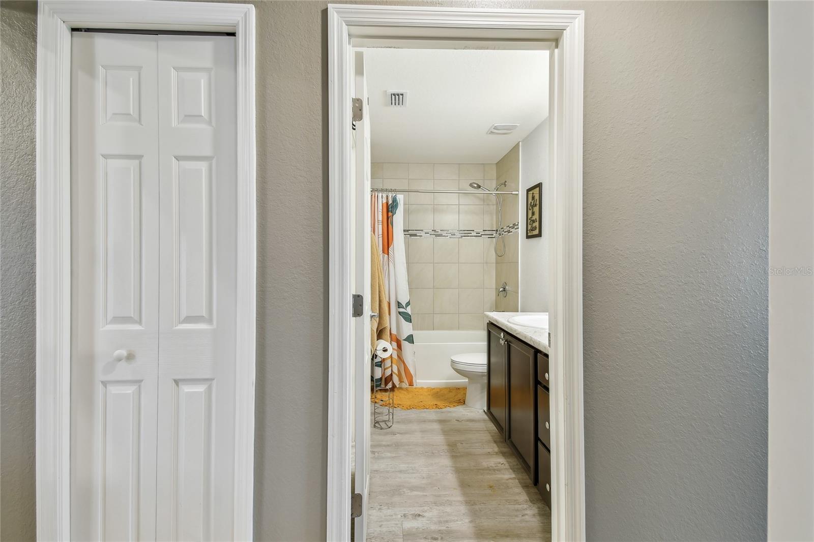 Guest Bath & Hall Closet