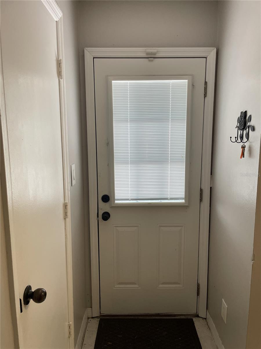 2302 Maki Rd View of Back door to Back Patio