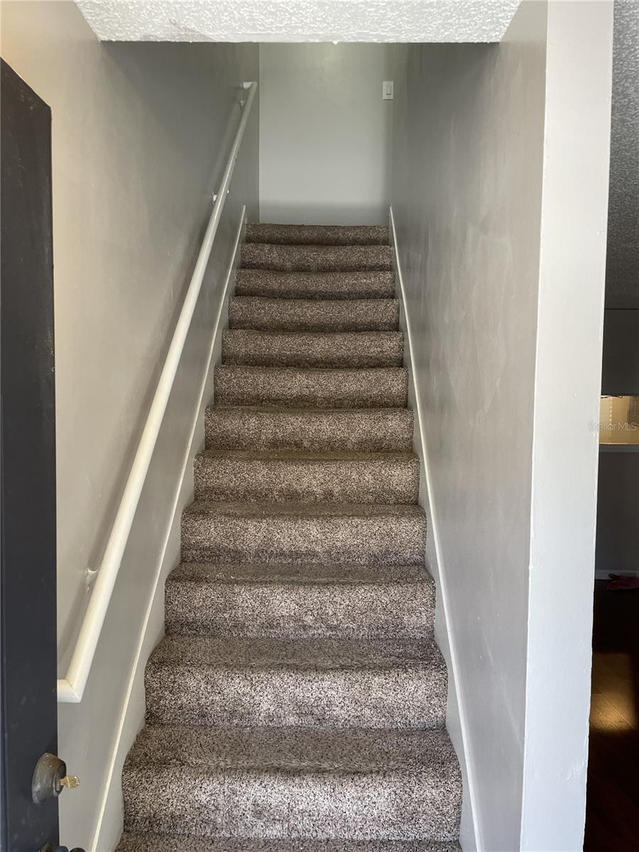 2302 Maki Rd View from front door upstairs to Bedrooms