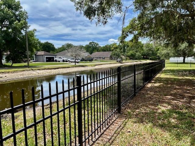 Retention Pond w/Gate
